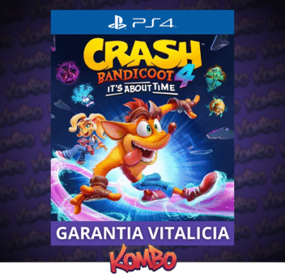 Crash Bandicoot 4 It’s About Time Ps4 Mídia Digital (Primária)