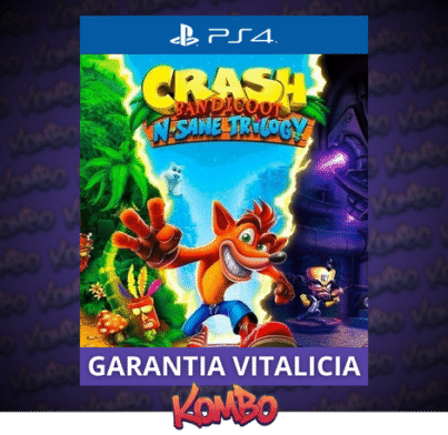 Crash Bandicoot N. Sane Trilogy Ps4 Mídia Digital (Primária)