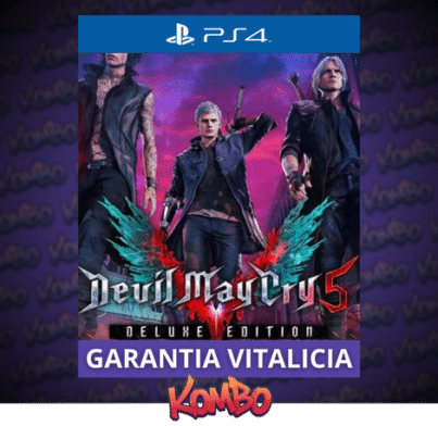 Devil May Cry 5 Ps4 Deluxe Edition Mídia Digital