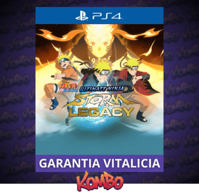Naruto Shippuden Ultimate Ninja Storm Legacy Ps4 Mídia Digital (Primária)