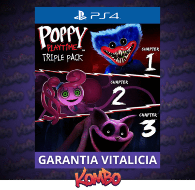 Poppy Playtime 1 + 2 + 3 Ps4 Mídia Digital (Primária)