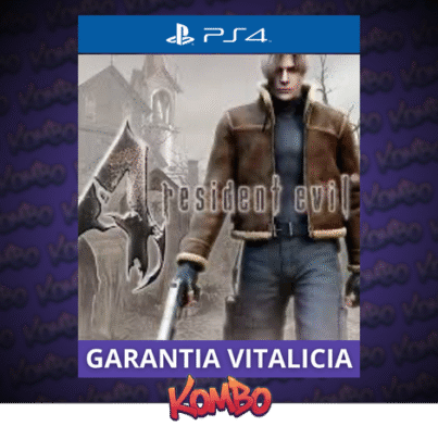 Resident Evil 4 (2005) Ps4 Mídia Digital (Primária)