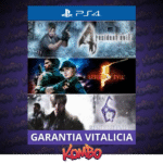 Resident Evil 4+5+6 Ps4 Mídia Digital (Primária)