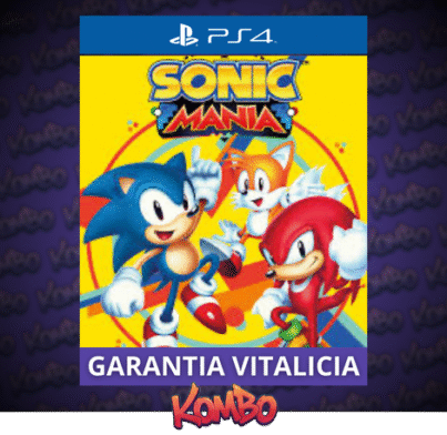 Sonic Mania Ps4 Mídia Digital (Primária)