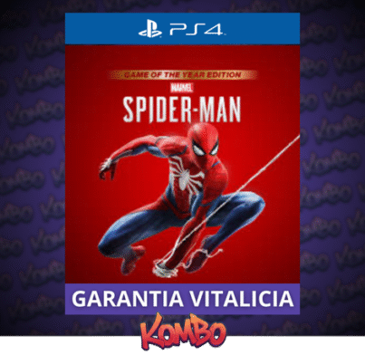 Spider Man- Game of the Year Edition Ps4 Mídia Digital (Primária)