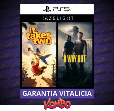 it takes two Ps5 + A Way Out Ps5 Mídia Digital (Primária)